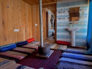 inside homestay of Himacahal
